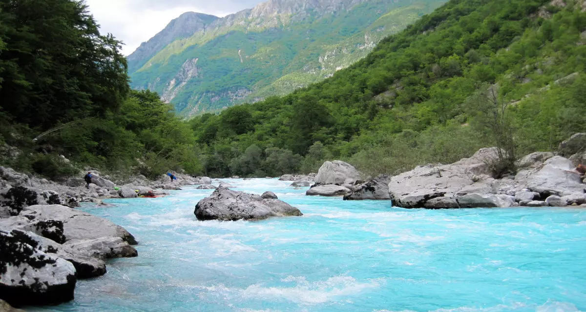 Soca-Tal mit dem smaragdgrünen Alpenflusses Soca | Florian Jesse | Wikimedia | CC0 1.0 
