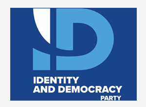 Logo der Fraktion "Identität und Demokratie" Logo der Fraktion "Identität und Demokratie"