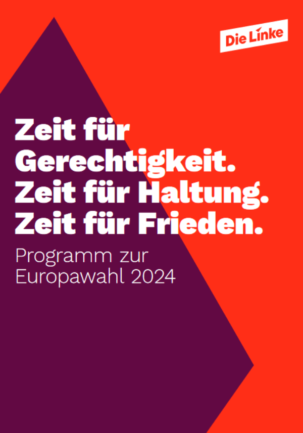 Die Linke - Wahlprogramm zur Europawahl 2024 